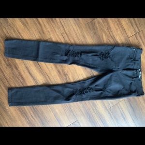Express mid rise leggings size 2